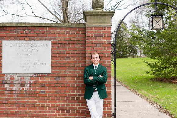 Connor Semple - Western Reserve Academy - High School Senior Portrait